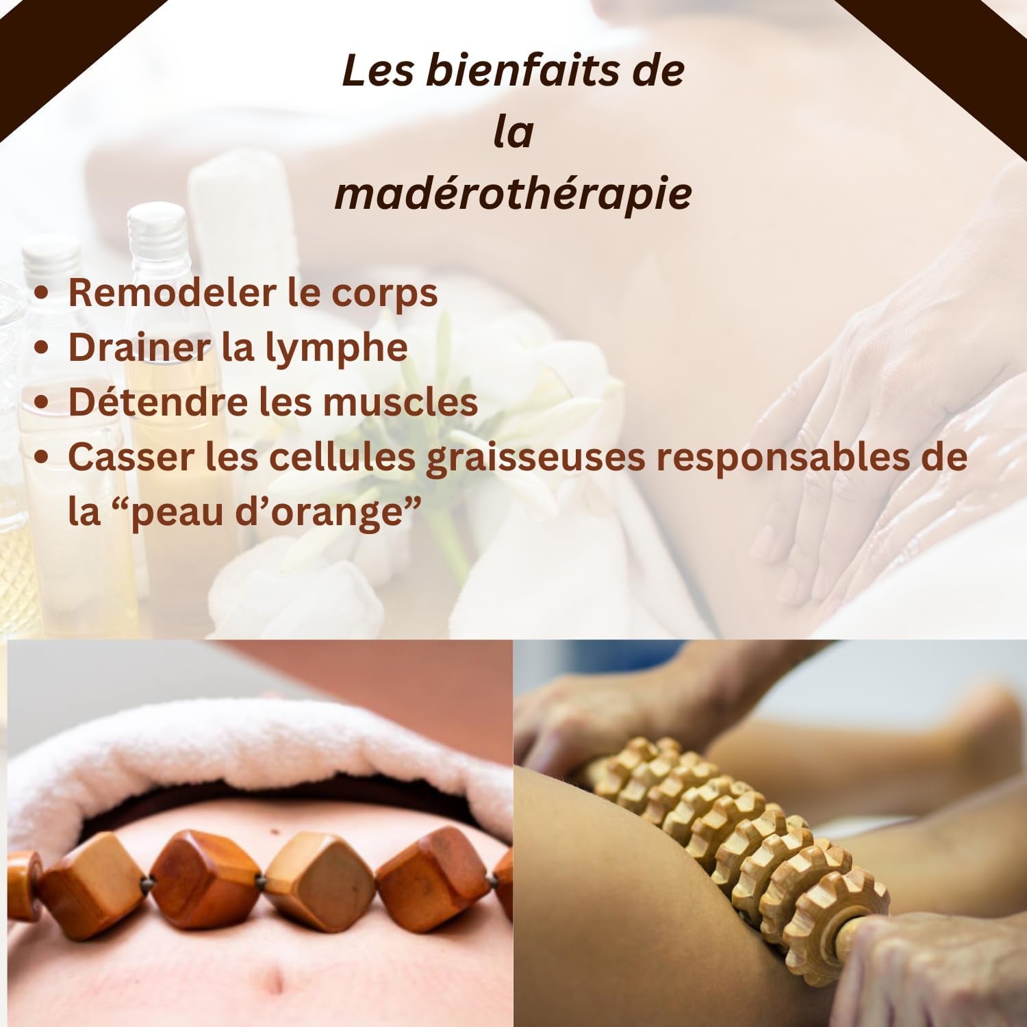 DIGIGLO - Kit Complet de Madérothérapie 4 en 1 pour un Corps Svelte et Énergique | Anti-Cellulite et Drainage Lymphatique