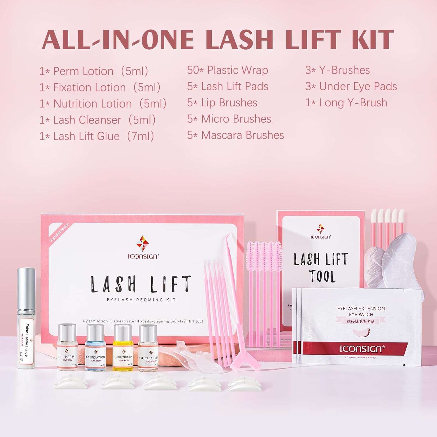 Elevate Your Beauty Routine with the Professional Semi-Permanent Lash Lift Kit - Perfect for Salon and Home Use