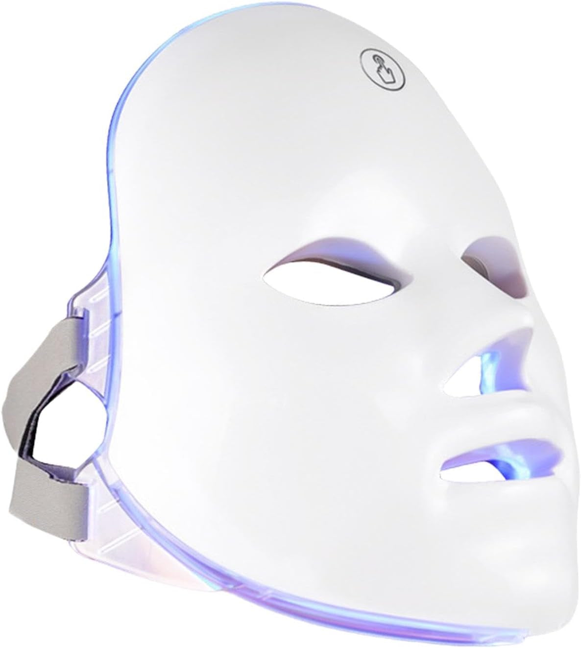 Masque LED 7 Couleurs pour Soin Visage Professionnel - Beauté et Régénération de la Peau, Rechargeable et Facile à Utiliser